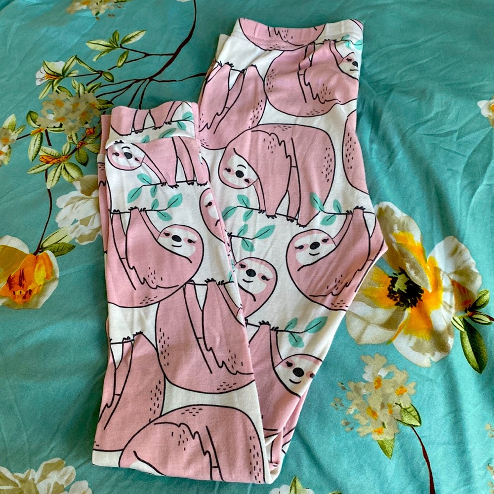 Animal print pink cute PJ s